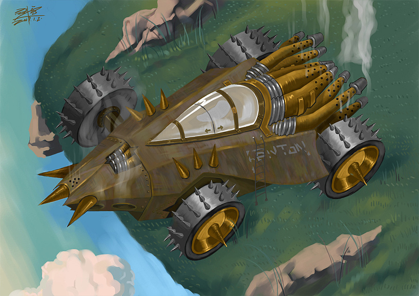steampunk蒸汽朋克2011-2019|插画|商业插画|fenton_ - 原创作品