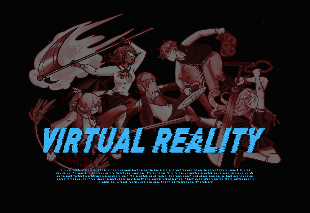 Virtual Reality插画-个人企划（图ZMTg5NjQ1OTYw） - 商业插画 - 站酷设计师普通小猪崽原创素材 - 站酷ZCOOL