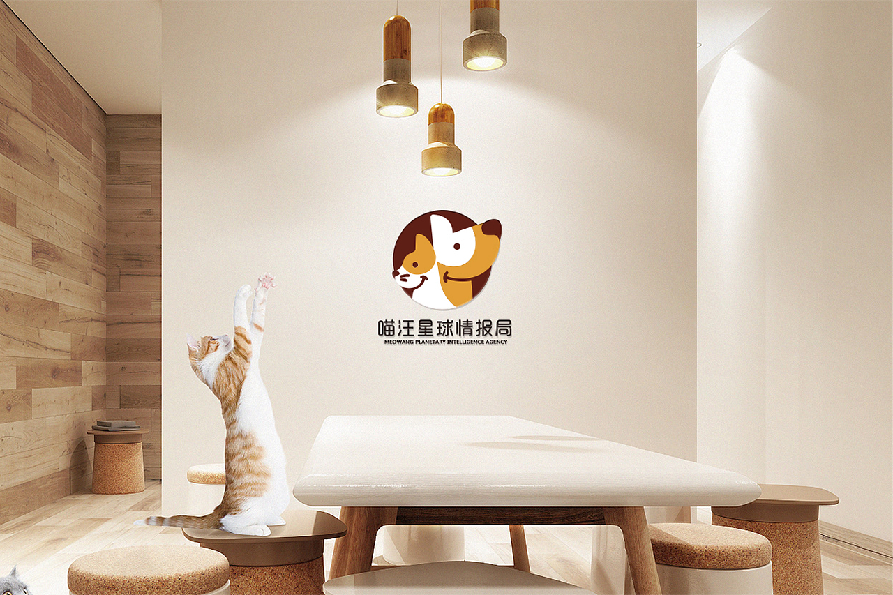 一个有温度的宠物店logo设计,logo设计 宠物logo设计