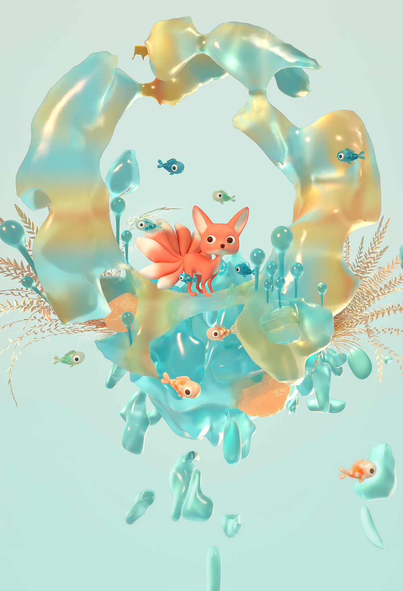 缘起（图ZMjQ2NzcyOTcy） - 其他三维 - 站酷设计师米问原创素材 - 站酷ZCOOL