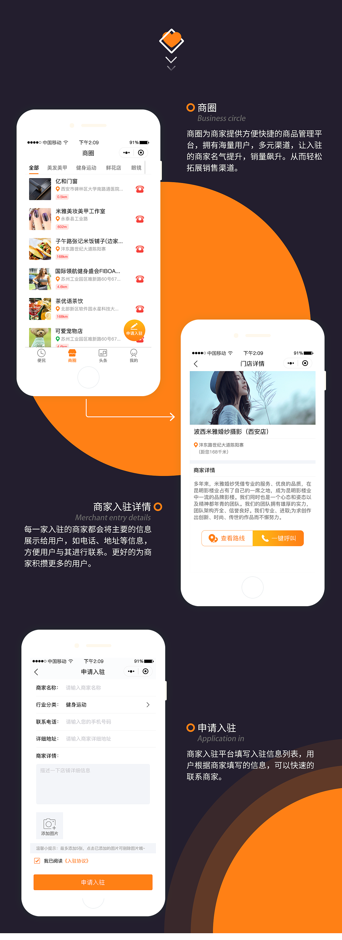 便民信息、头条、商家入驻小程序