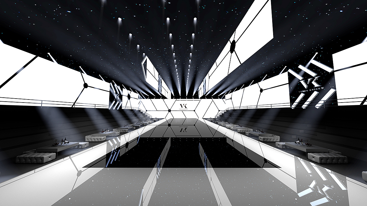 黑白时尚T台秀舞台舞美设计（图ZMjAwNjIxOTYw） - 舞台美术 - 站酷设计师壹零壹舞美原创素材 - 站酷ZCOOL