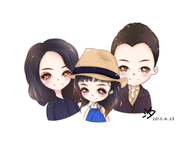 QQQQQ头像（图ZMjc1MTMwNTY=） - 单幅漫画 - 站酷设计师汐汐酱原创素材 - 站酷ZCOOL