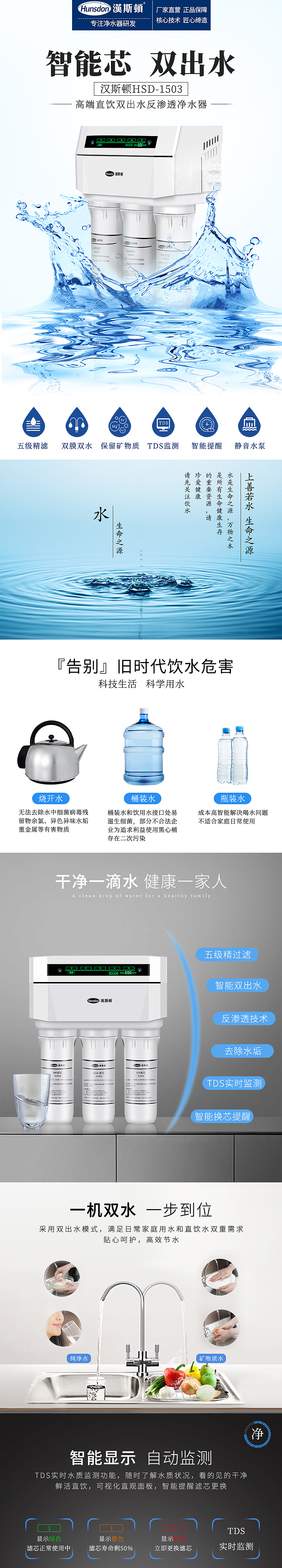 净水器详情页（图ZMTQ2MjMyMjIw） - 电商 - 站酷设计师感觉自己很渺小原创素材 - 站酷ZCOOL