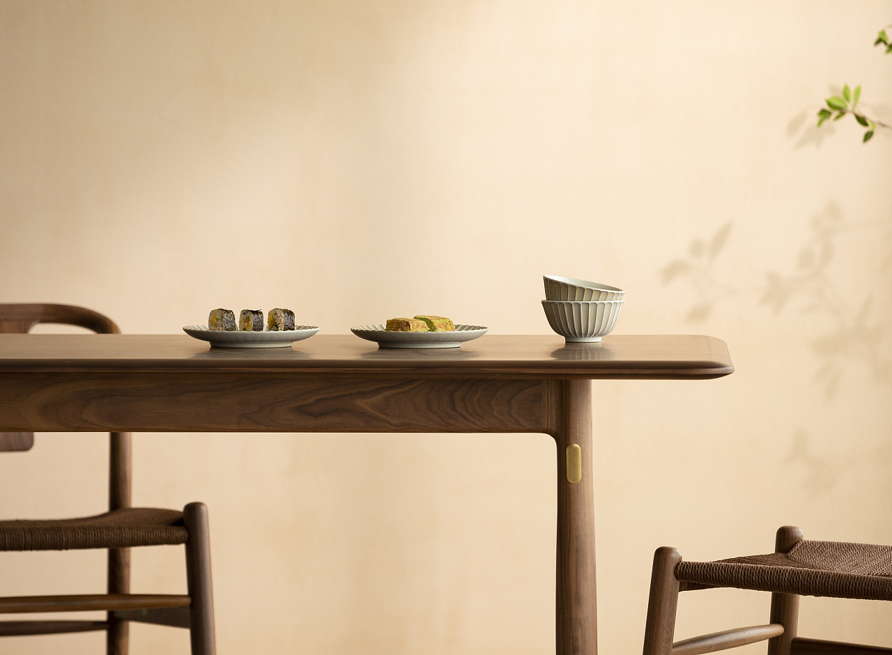 致家家居-青山餐桌(设计师品牌家具摄影)