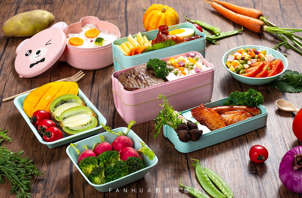 迷你餐盒（圖ZMTE3OTY1MTIw） - 產(chǎn)品攝影 - 站酷設計師FANHUA影像實驗室原創(chuàng)素材 - 站酷ZCOOL