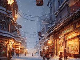 AI生成-<b class='hightlight'>街道</b>