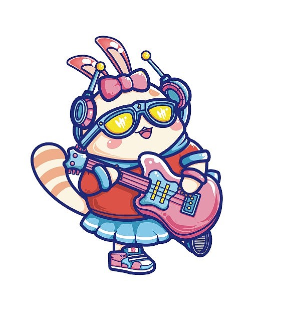 潮流插画嘻哈风格（ai矢量插画）（图ZMjA2NzMwNjky） - 商业插画 - 站酷设计师养猪一把手原创素材 - 站酷ZCOOL