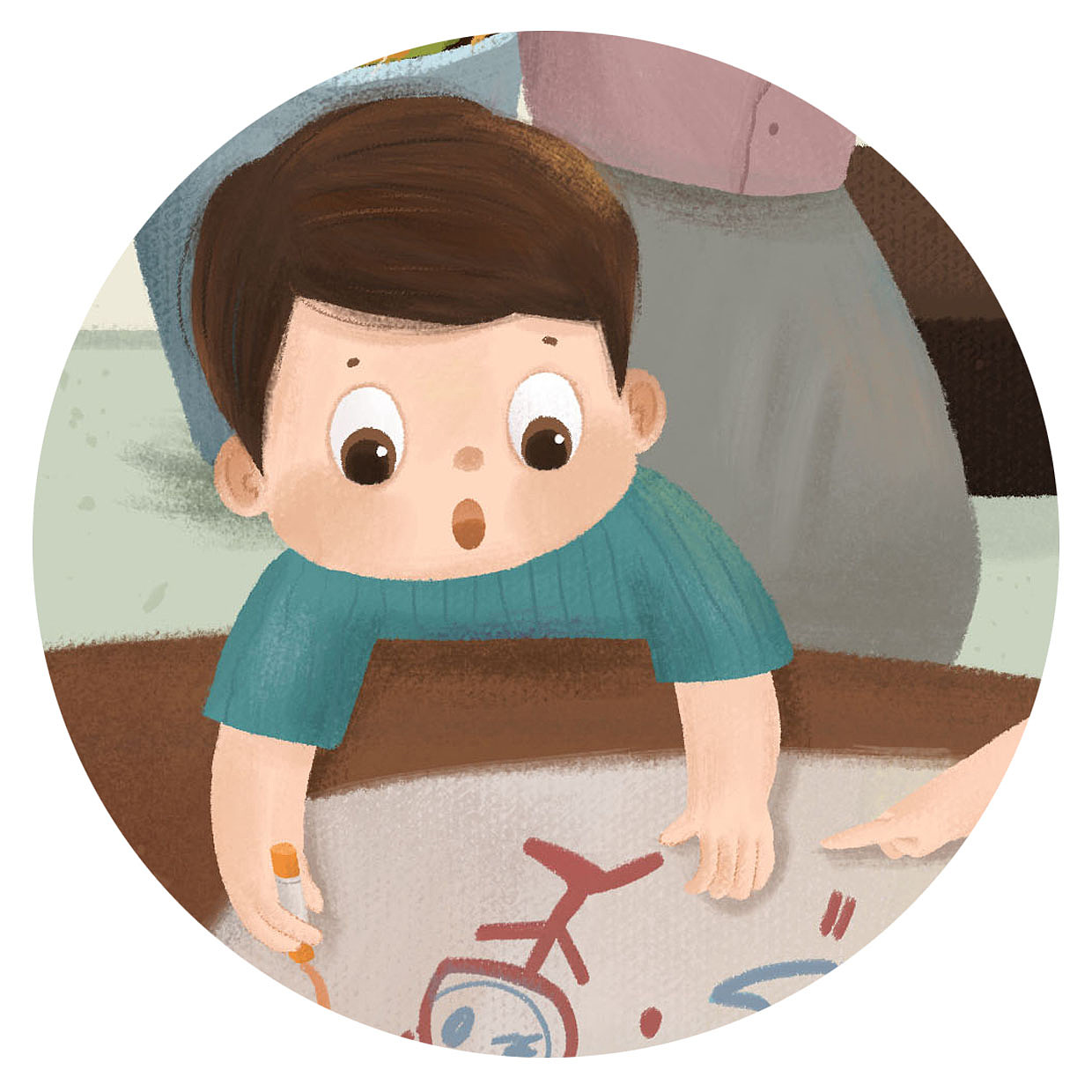 熊孩子们的哀嚎与天堂|插画|儿童插画|可颂王_原创作品-站酷(zcool)