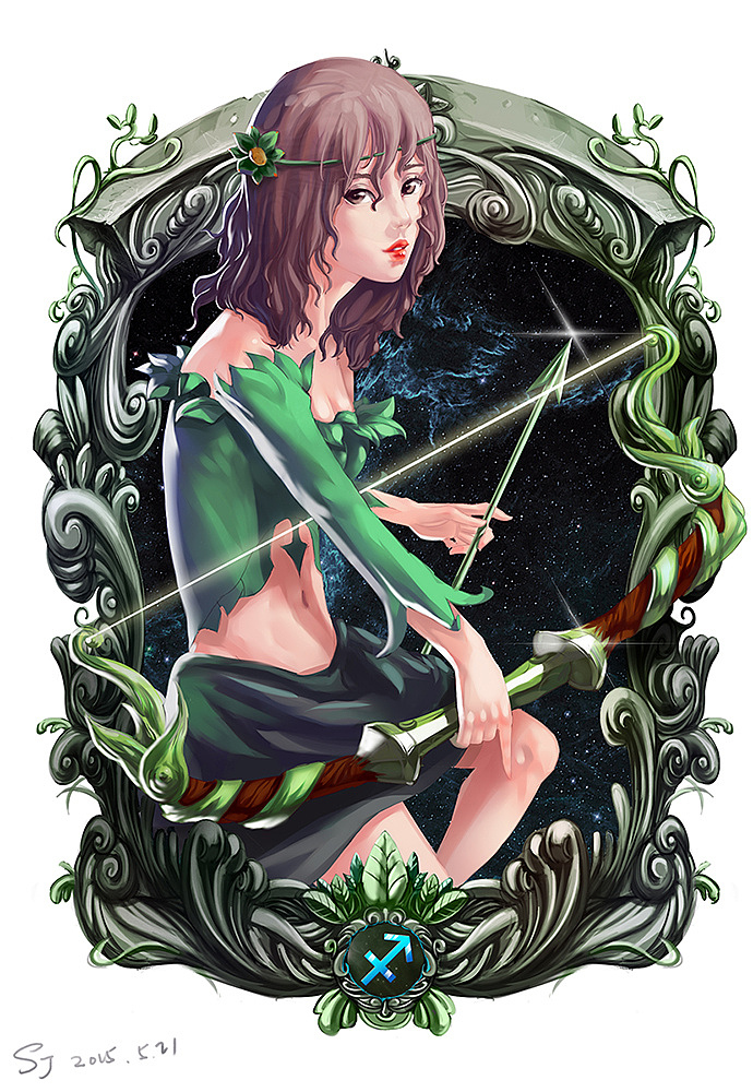 12星座（的一半）（图ZNzIwNDE4MjQ=） - 创作习作 - 站酷设计师水底彩虹圈原创素材 - 站酷ZCOOL