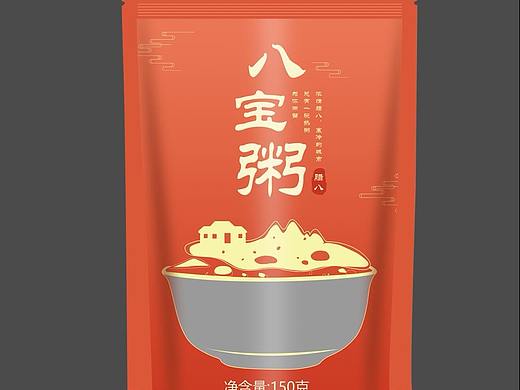 一款八宝粥自封袋