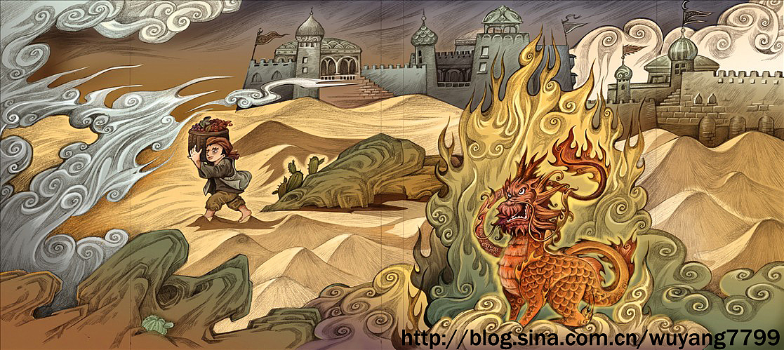 龙生九子（图ZMjY3NTE4MA==） - 商业插画 - 站酷设计师莲羊原创素材 - 站酷ZCOOL