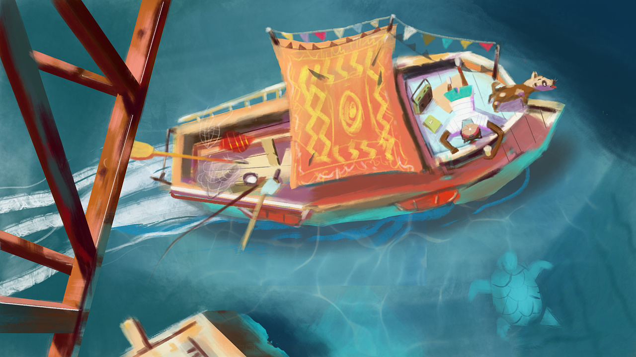 船|插画|创作习作|西倾 - 原创作品 - 站酷 (zcool)