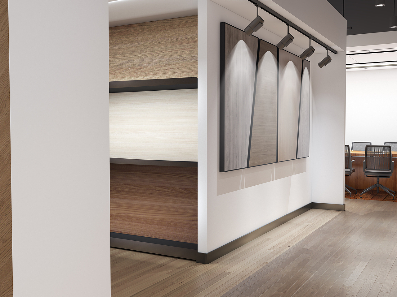 地板展厅|空间|家装设计|之学设计_原创作品-站酷zcool