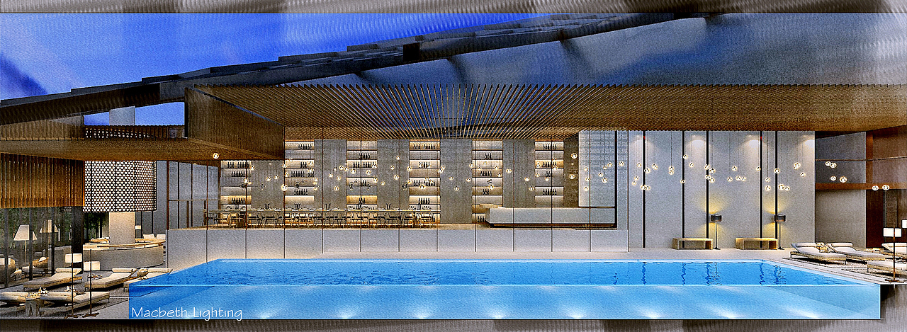 高级会所灯光概念设计