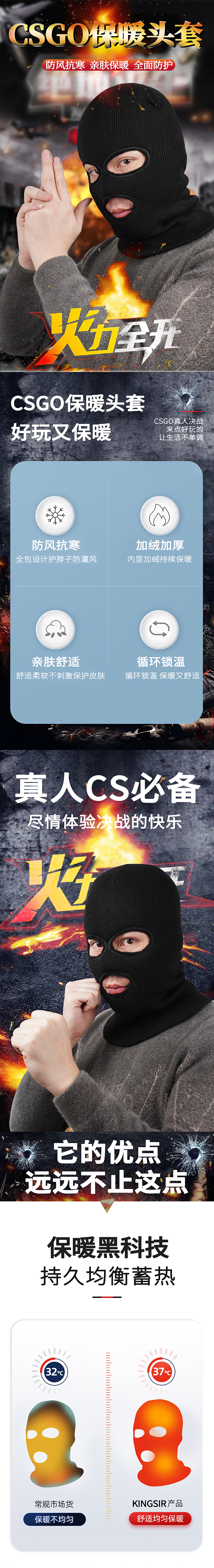 CSGO保暖头套详情页（图ZMjc2NDUwMzgw） - 电商 - 站酷设计师A渺小A原创素材 - 站酷ZCOOL
