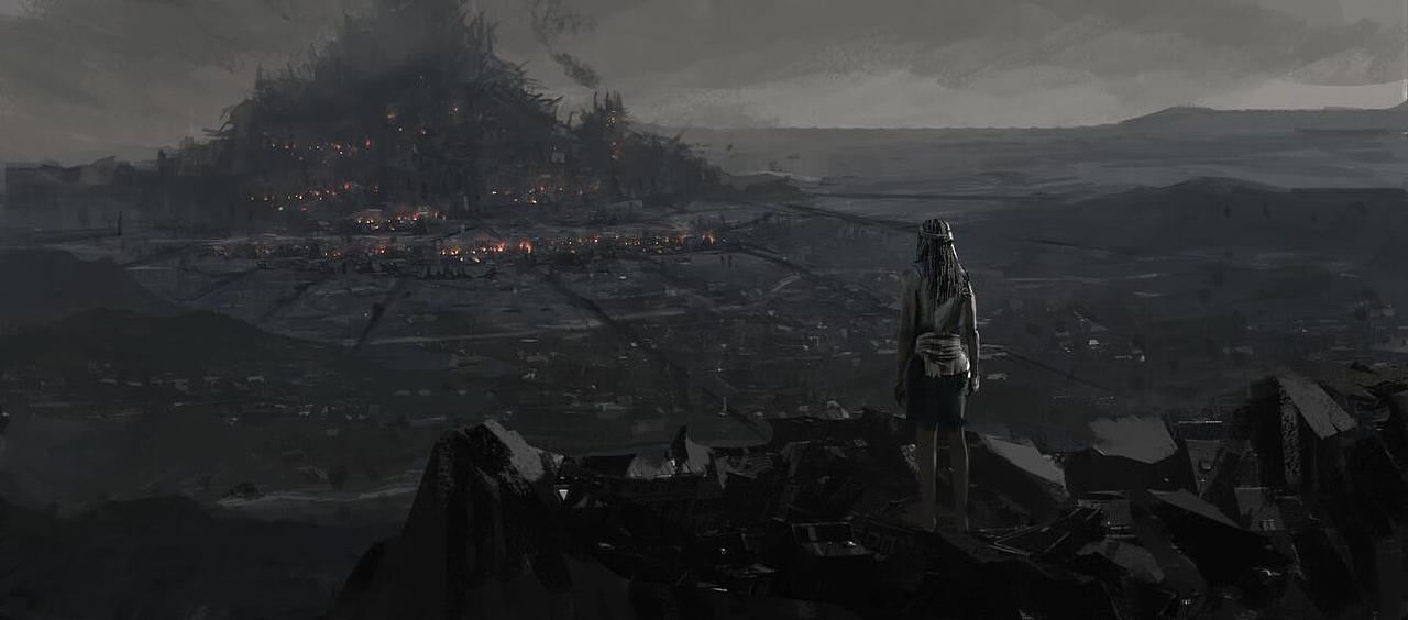 前期概念的一些废稿,草稿。