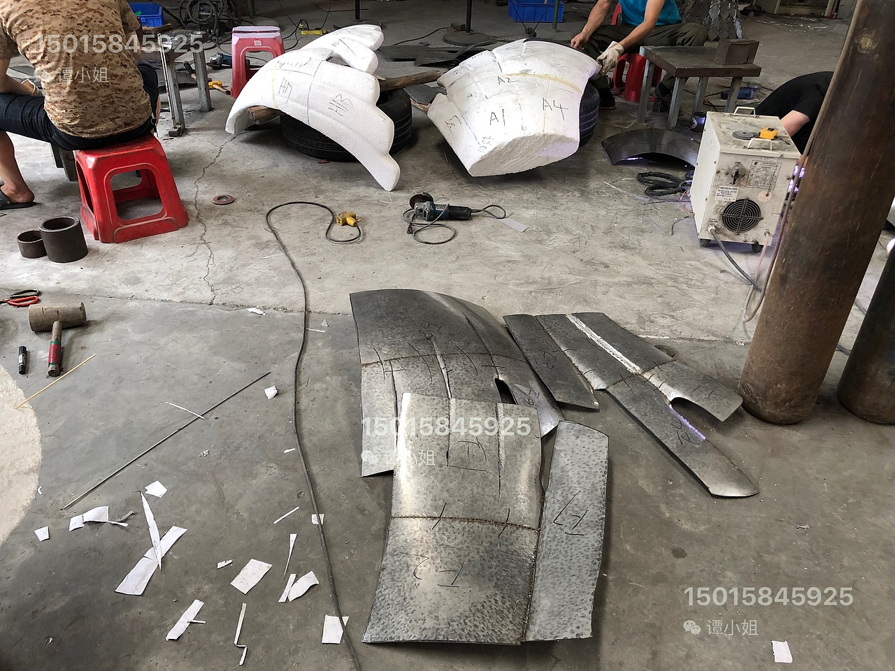 凤凰涅槃之不锈钢凤凰雕塑【安装案例】