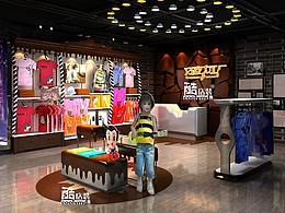童装童鞋店装修风格童装童鞋批发店铺装修设计