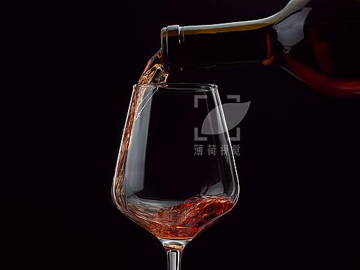 薄荷视觉：红酒杯摄影作品