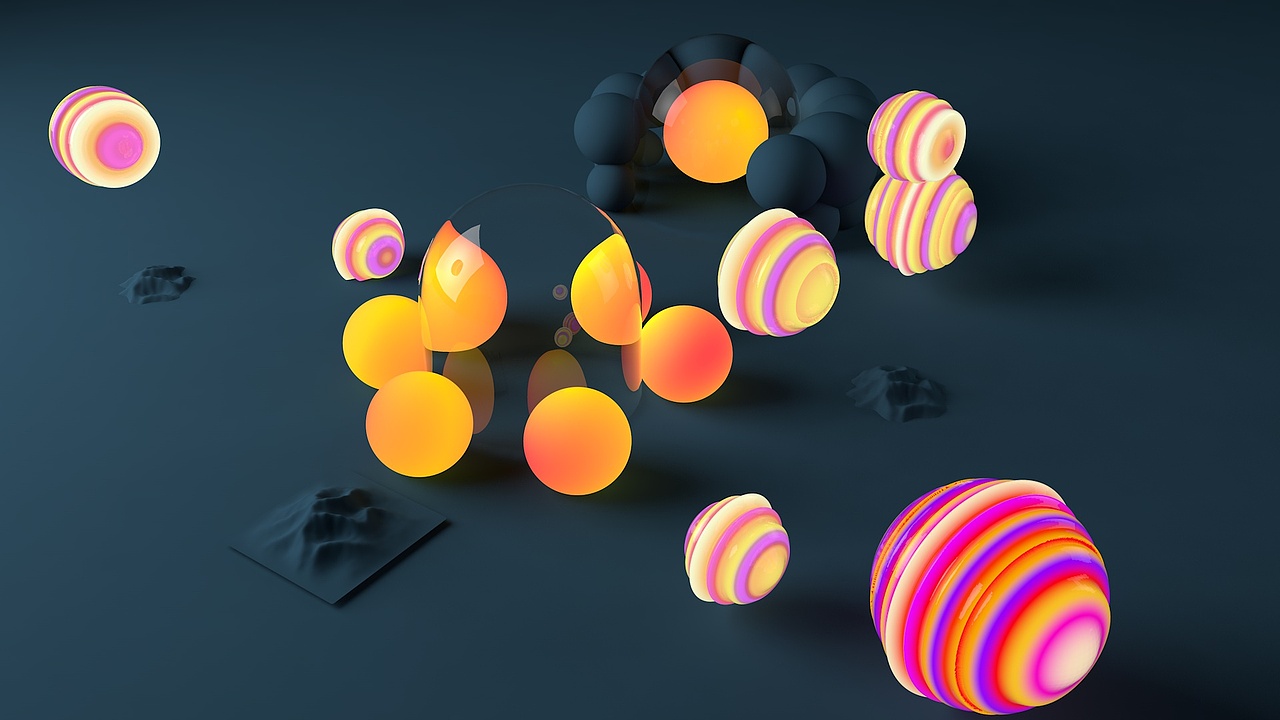 圆刚体碰撞动画