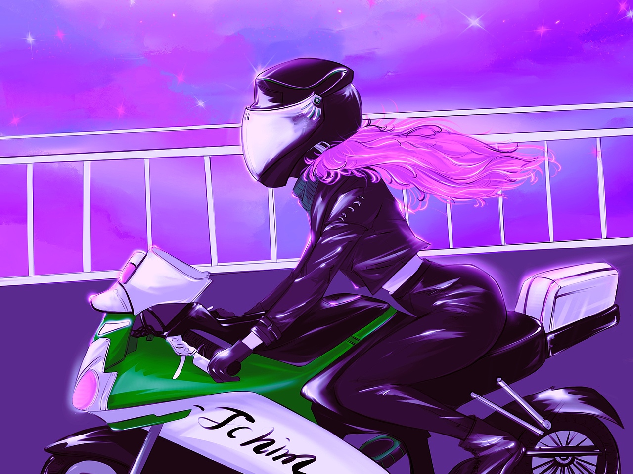 JCHIM插画分享|旅行者