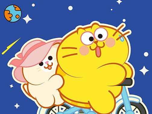 噗噗猫第五弹表情上架~