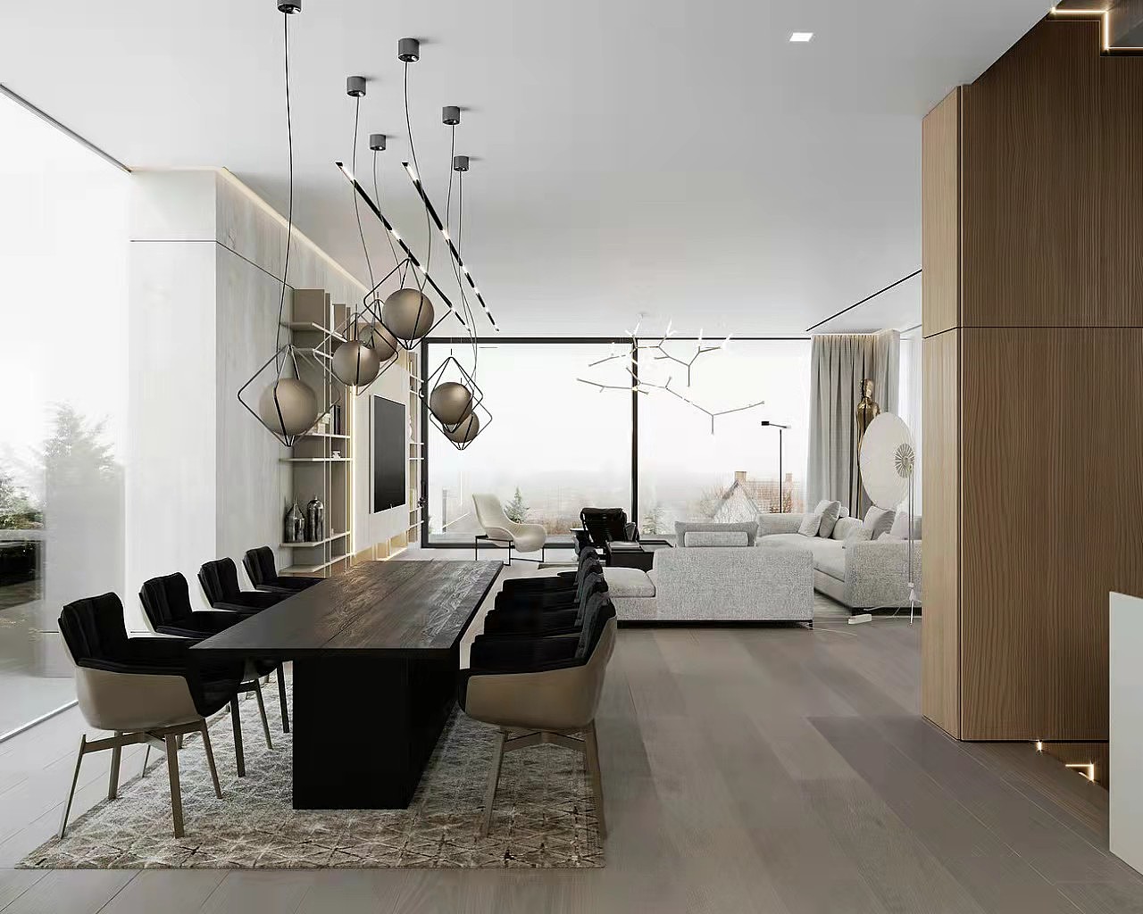 简约风格中白色的亮眼运用