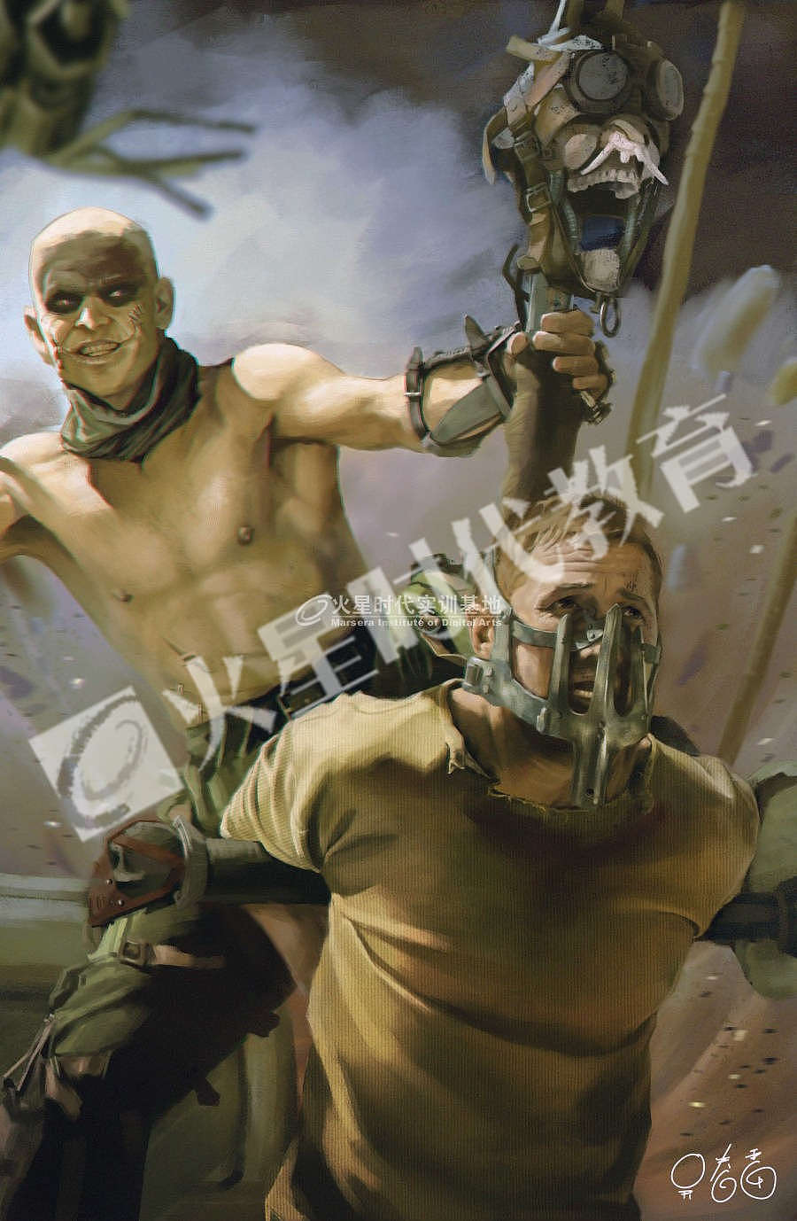 魔幻题材系列插画