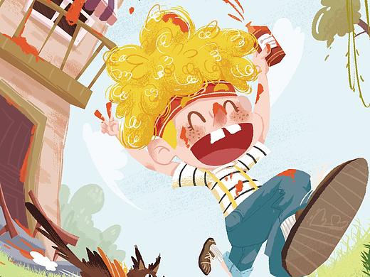 斑马原创绘本Naughty Billy