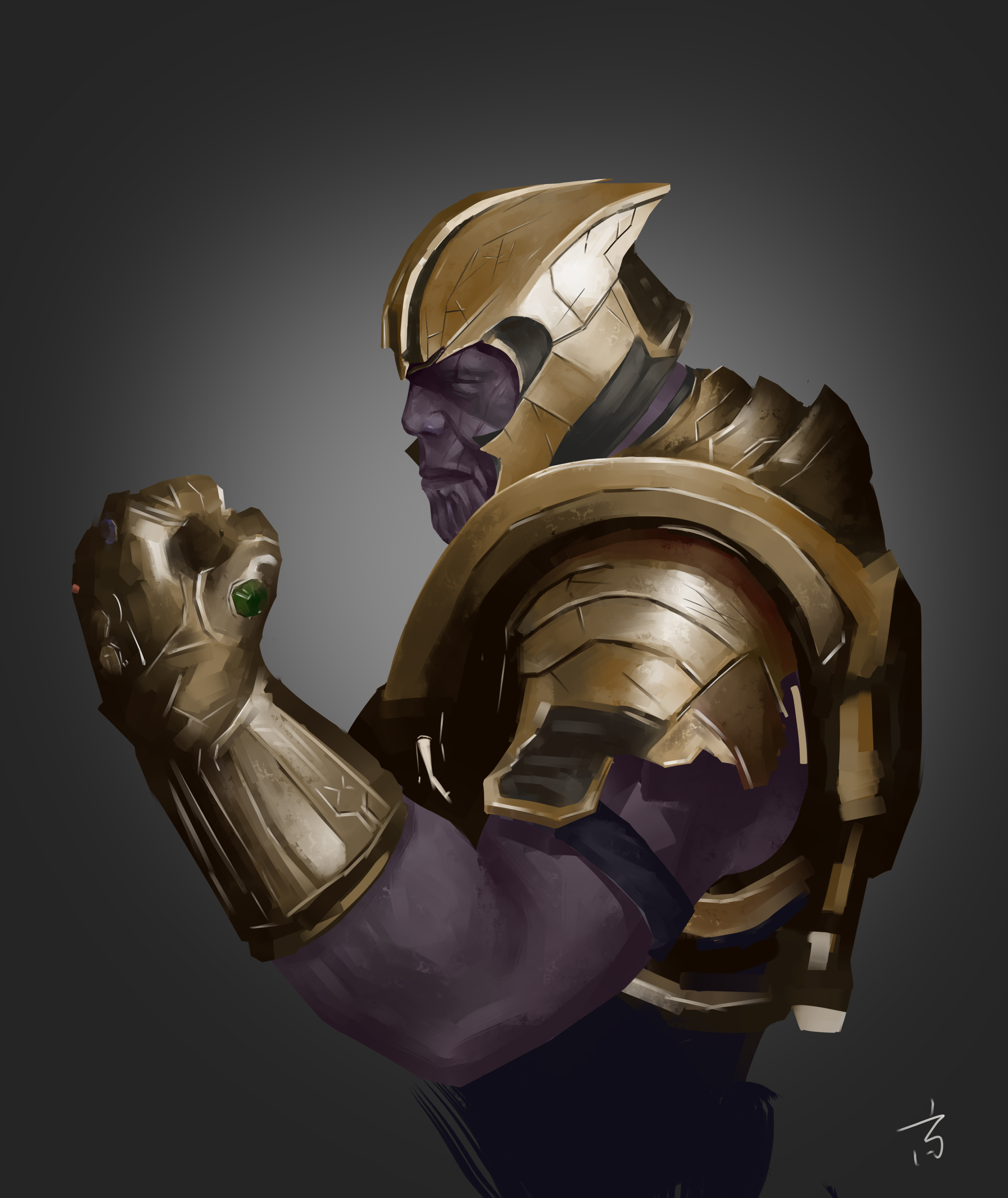 灭霸|插画|创作习作|整活萌新 - 原创作品 - 站酷 (zcool)