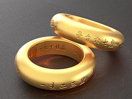 C4D-无中生有系列-金镯子-表面焦散