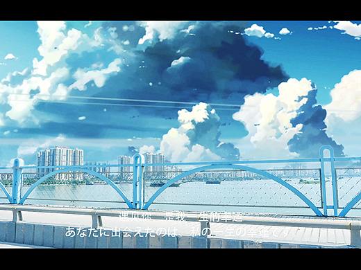 PS-日漫风景照制作