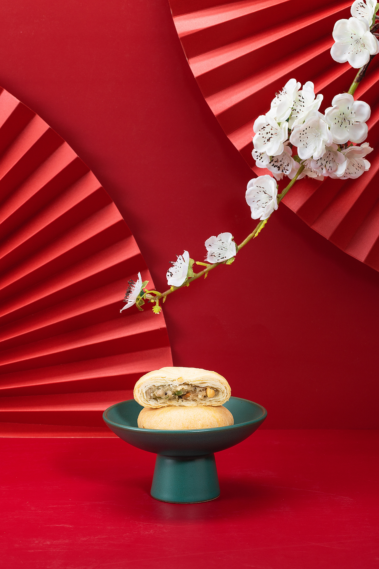 美食摄影 × 苏式月饼 × 国潮风格 × 辰光摄影