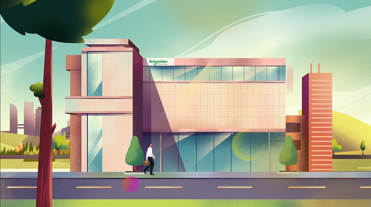 《施耐德新生儿祝福男员工篇》MG动画——安戈力文化（图ZMjM3NTIxMTUy） - Motion Graphic - 站酷设计师安戈力原创素材 - 站酷ZCOOL