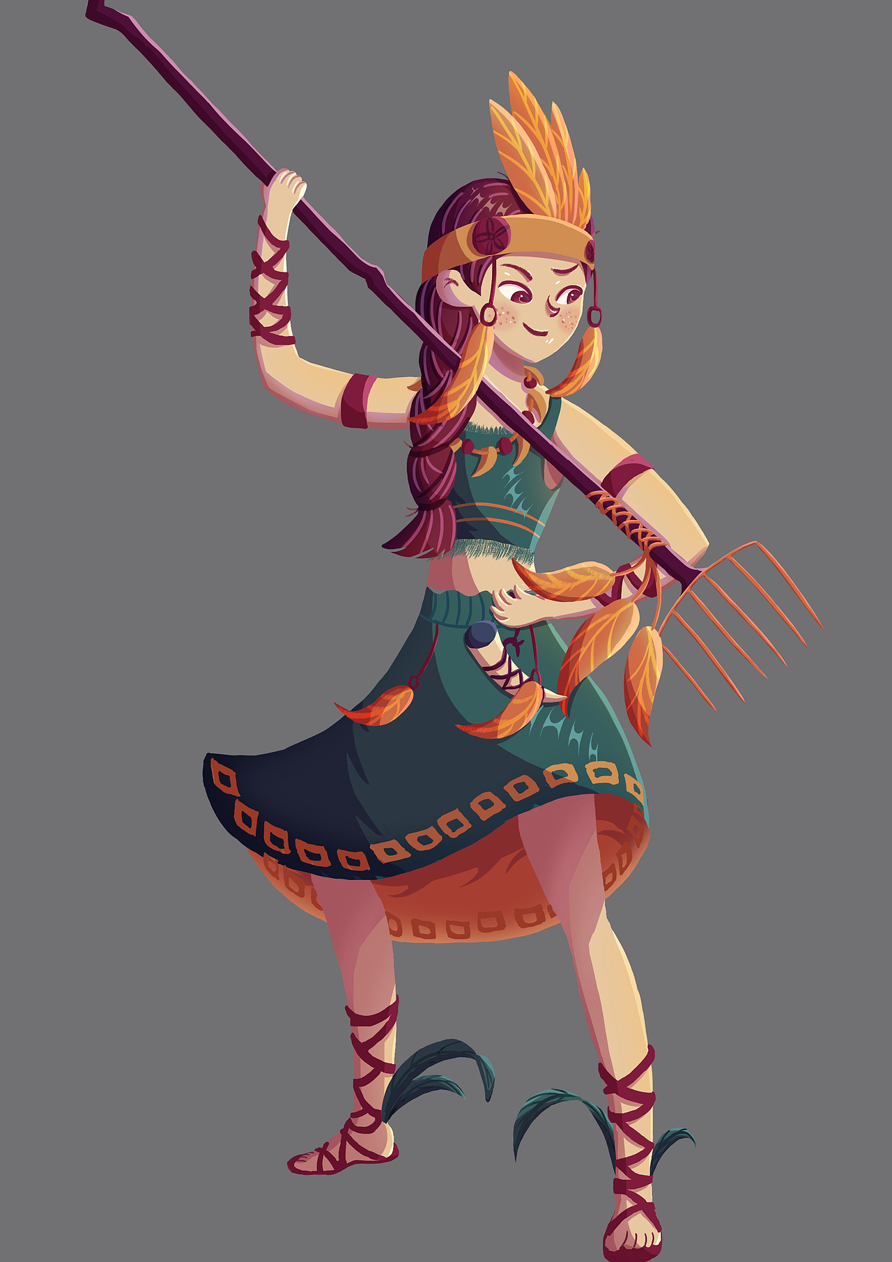 部落少女的日常(是我羡慕的样子)