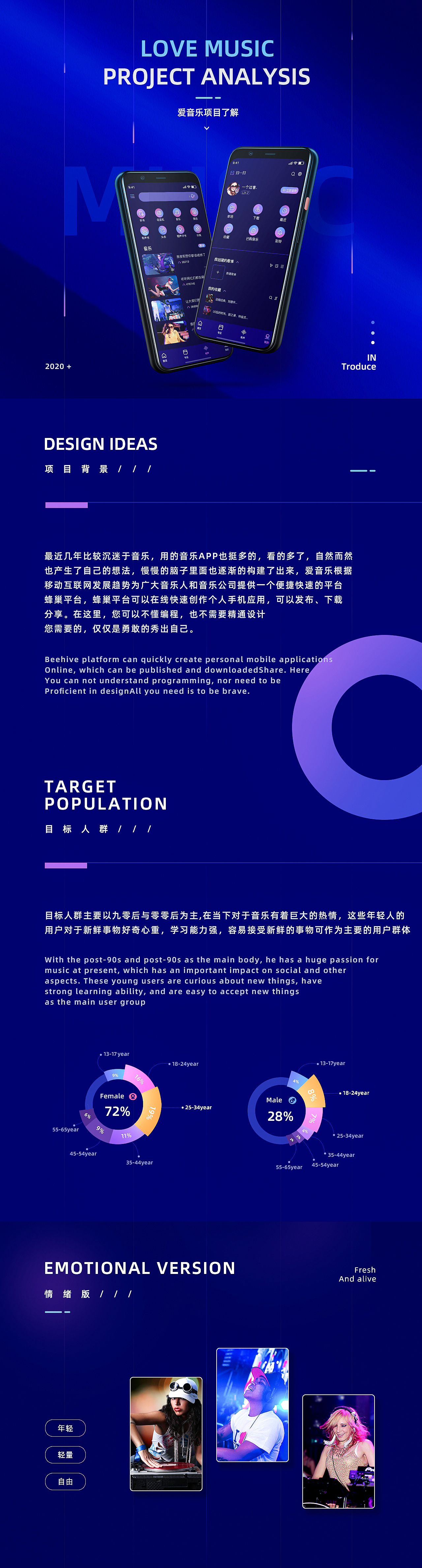 爱音乐APP概念设计（图ZMjAyNTE2NzA4） - APP界面 - 站酷设计师林钦辞原创素材 - 站酷ZCOOL