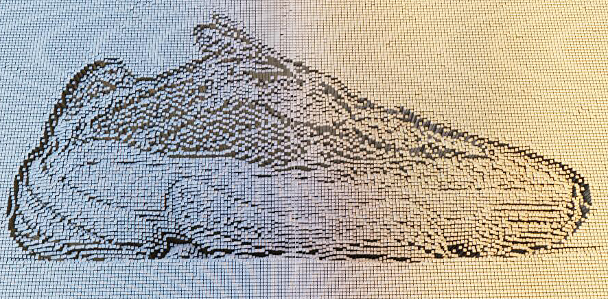 运动鞋立体的体素效果（图ZMTE1NjQ0MDg0） - 图案 - 站酷设计师哎豆原创素材 - 站酷ZCOOL