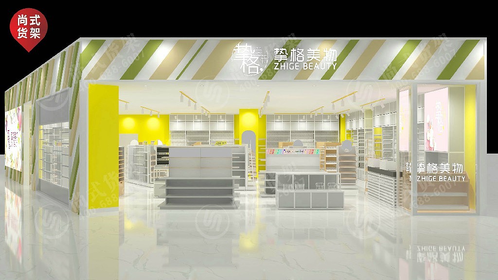 常德NOME家居展示道具 诺米生活馆货架 谜底流水台