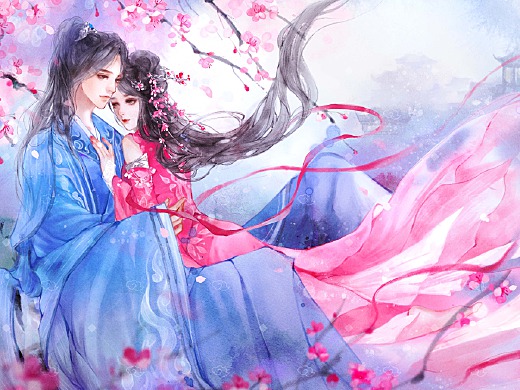 【古風水墨插畫】花期
