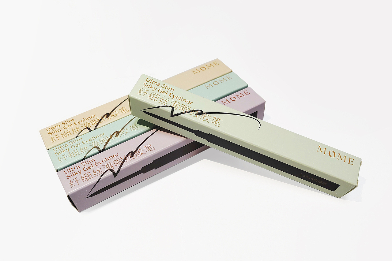 mome 眼线笔包装设计 彩妆包装设计