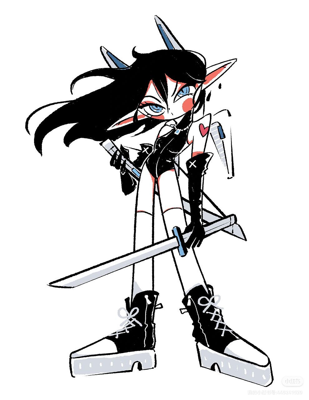 【美式插画】欧美风格角色速写