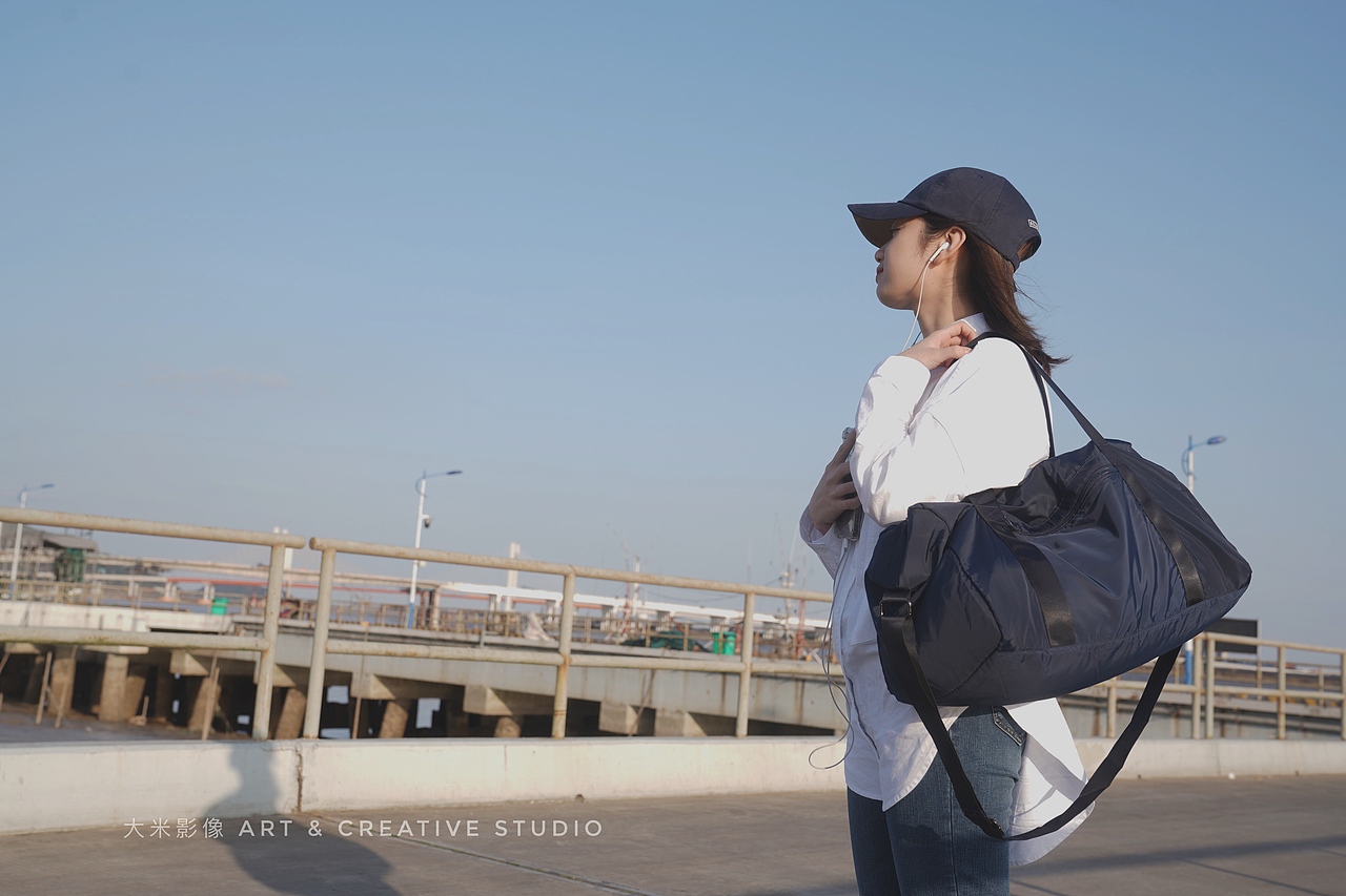 折叠包手拿包旅行包拍摄