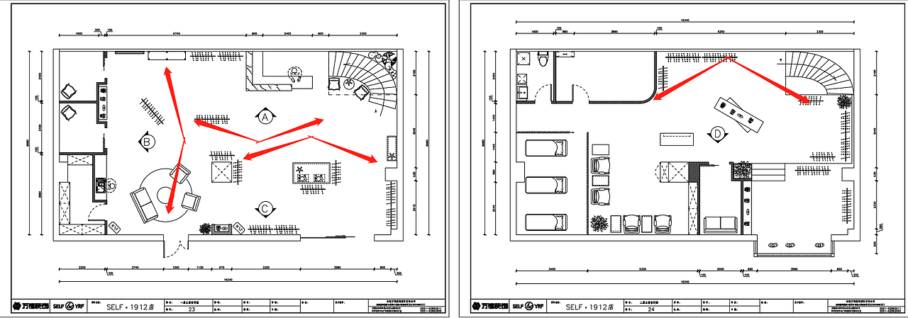 现代风格服装店（图ZMTY5MTU1NDU2） - 家装设计 - 站酷设计师FF飞凤视觉设计原创素材 - 站酷ZCOOL