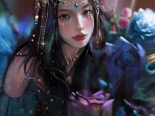 厚涂头像