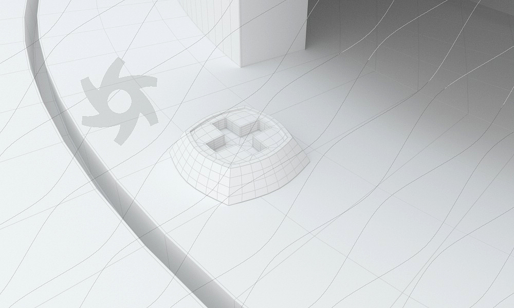 【建模练习】灶台-C4D新手建模练习-简单模型