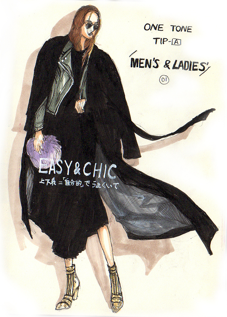 16-18年 手绘女装穿搭合辑（图ZMTI3MDU4NDYw） - 休闲/流行服饰 - 站酷设计师小保子原创素材 - 站酷ZCOOL