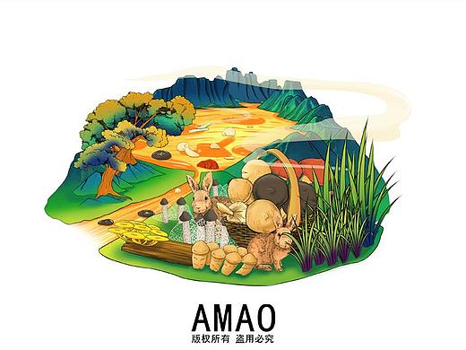 菌子火锅的主题创作