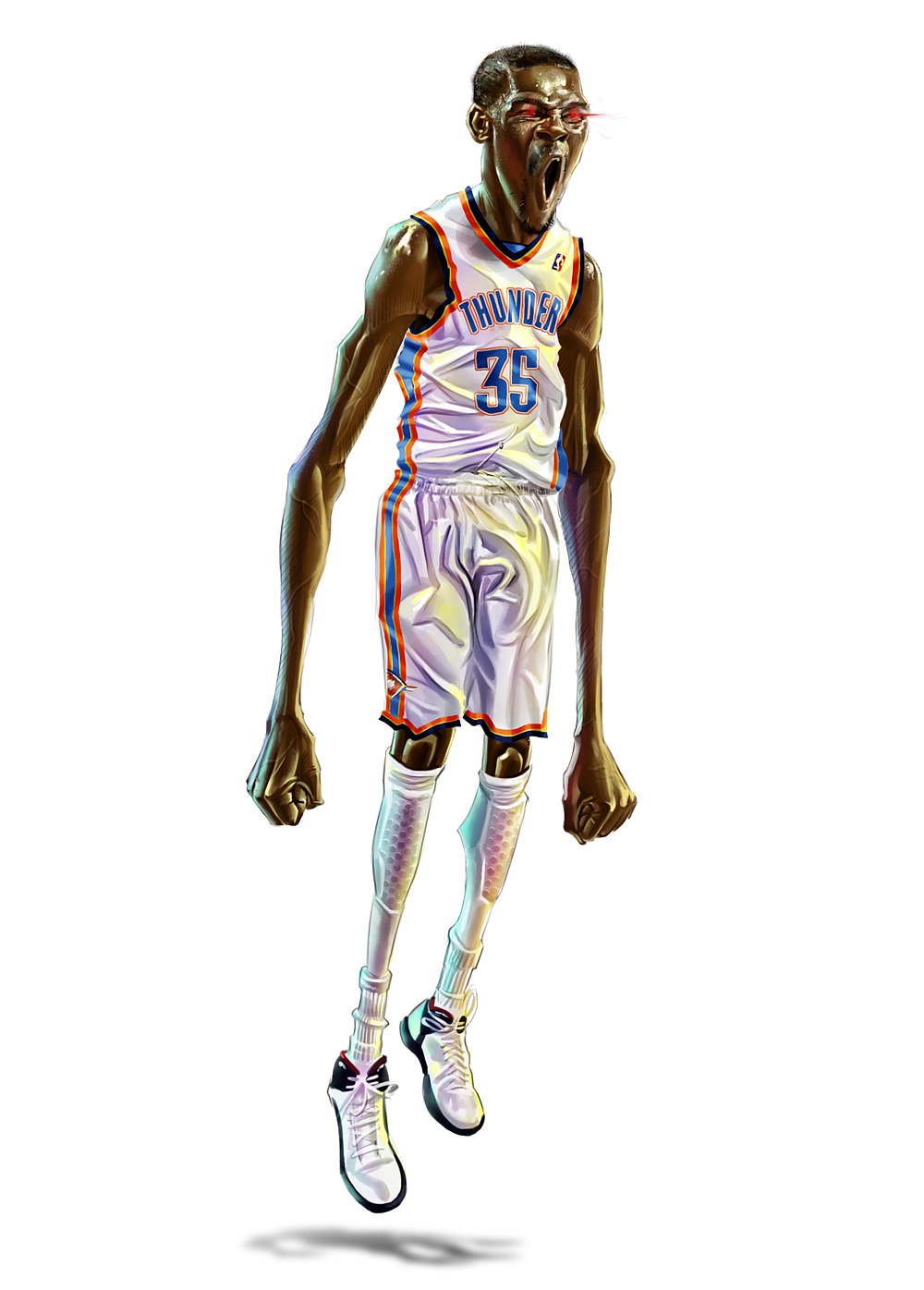 NBA 球星第一批（图ZMjQ1MTg2MA==） - 商业插画 - 站酷设计师A_BB原创素材 - 站酷ZCOOL