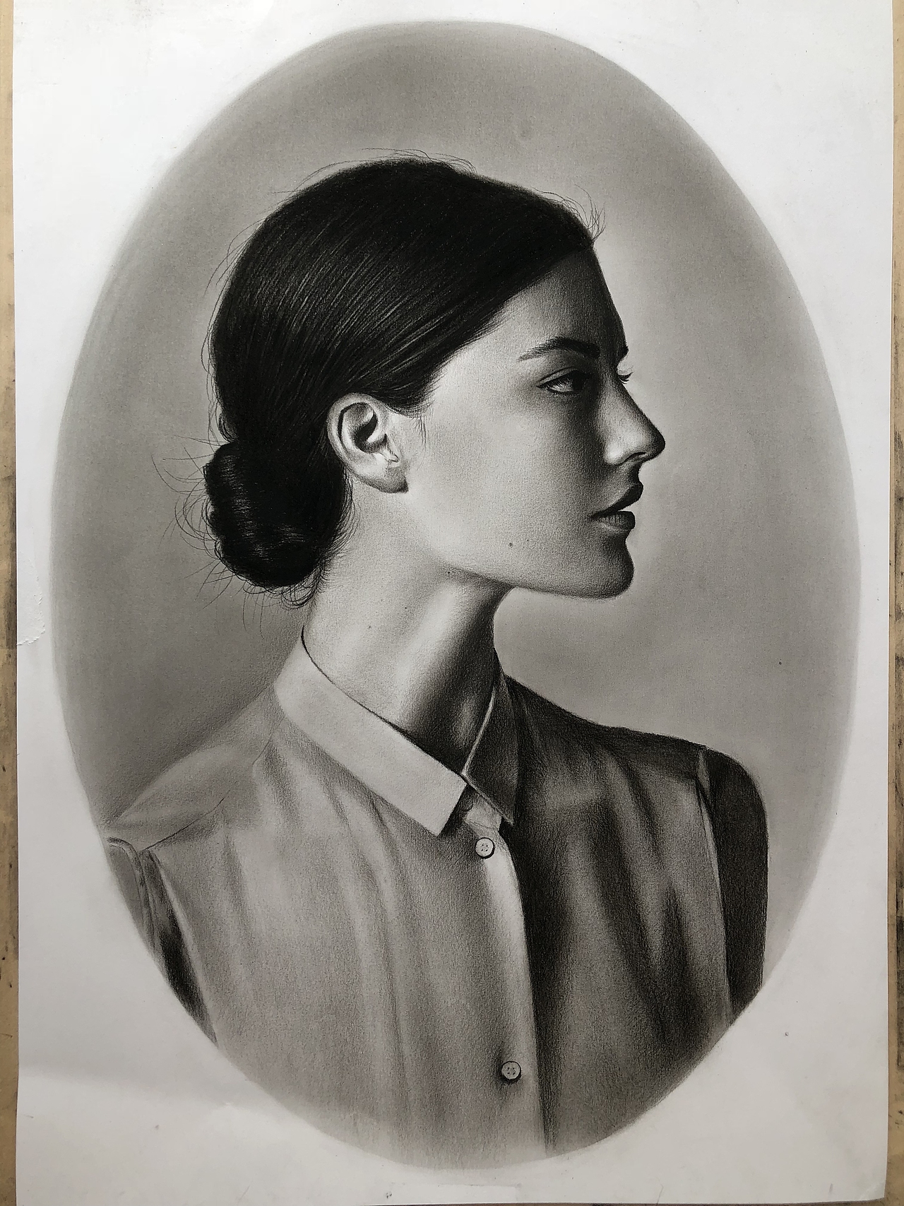 素描人像|纯艺术|绘画|beryl月_原创作品-站酷(zcool)